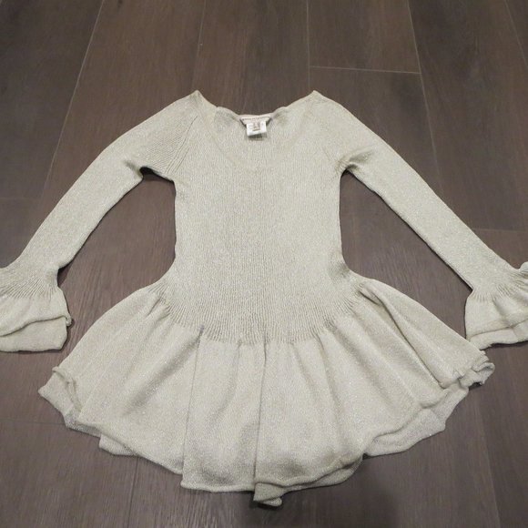 New Maria Di Ripabianca Metallic Knit Top Pullover Sweater I 42 / US 6 / M - Picture 1 of 7